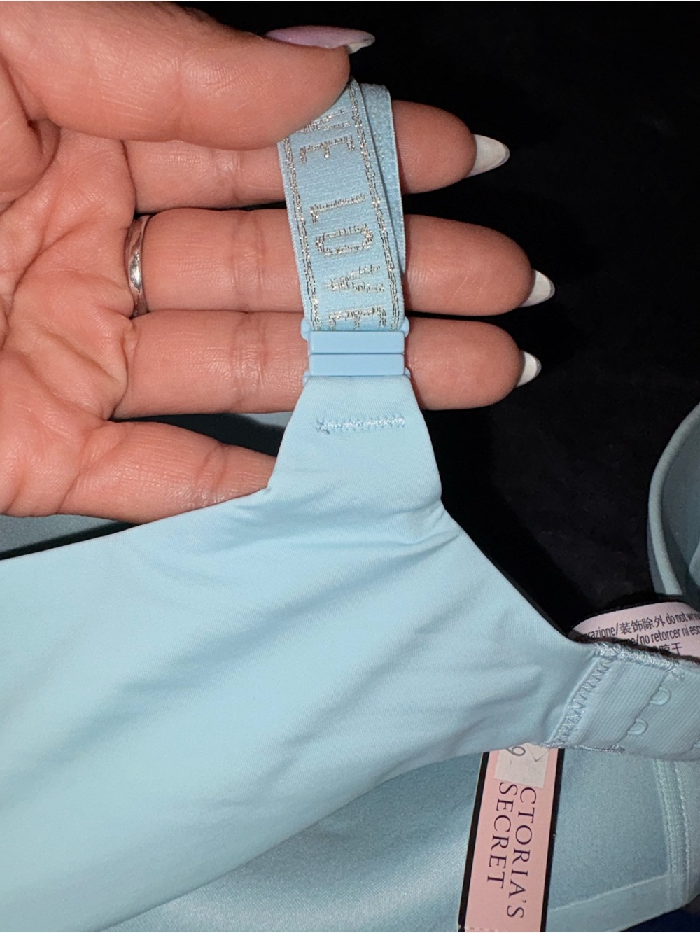 Victoria's Secret Light Blue Strapless Smooth T-Shirt Bra - Picture 3 of 7